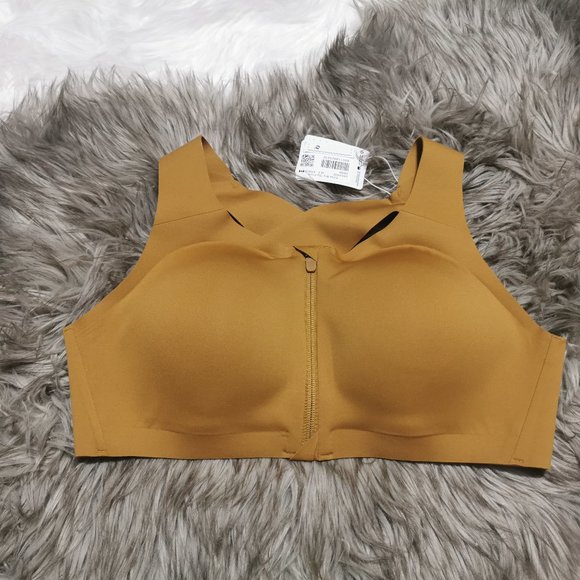 lululemon athletica Other - Lululemon Enlite Bra Zip Front Spiced Bron…